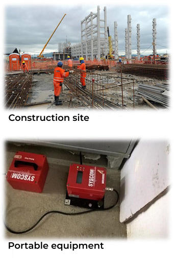 Construction site Portable equipment